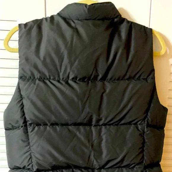 EUC J. Crew Puffer Vest, Black, Down filled,Fully Lined, Minimalist,Sz L,Unisex - Picture 10 of 15